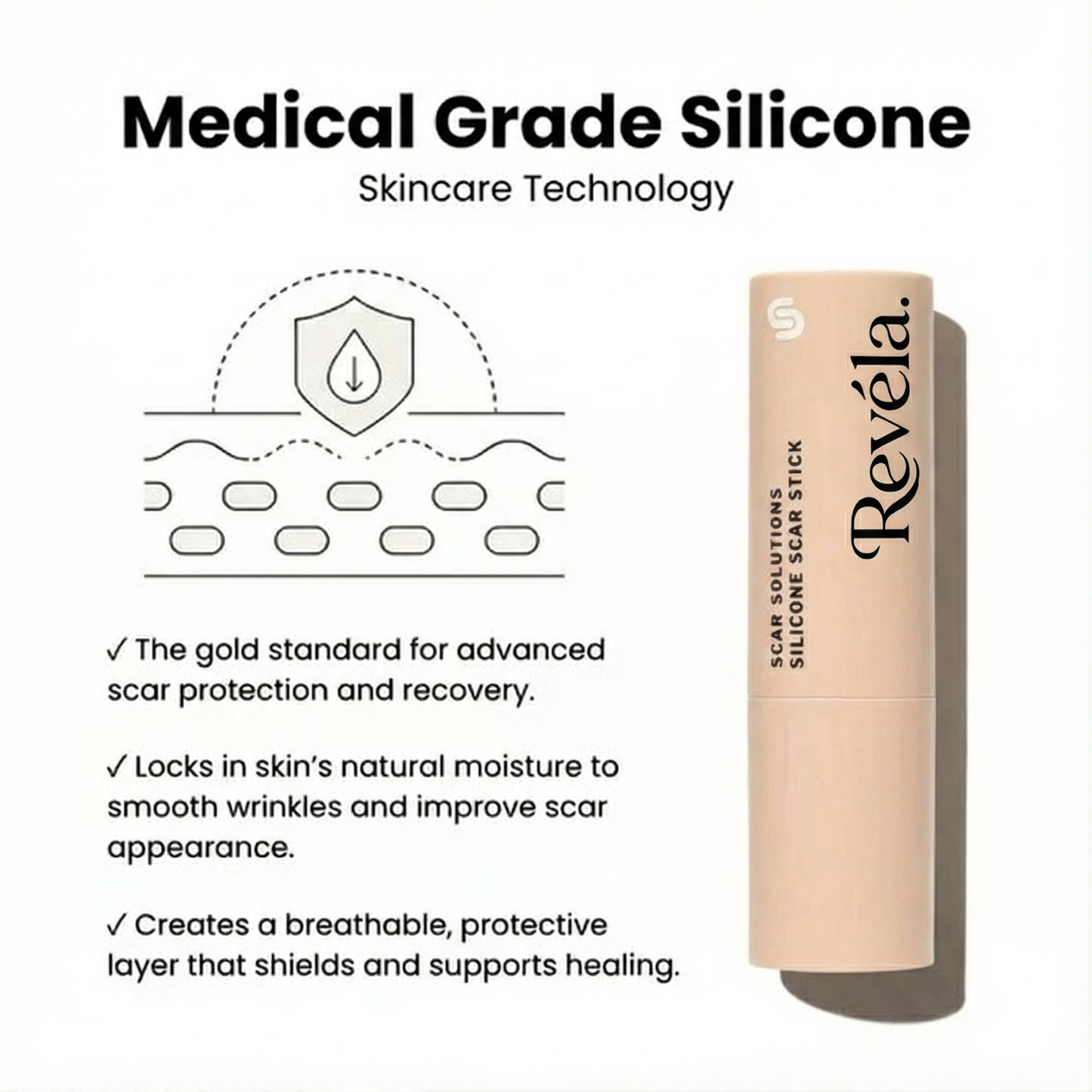 Revéla™ Scar Solutions Silicone Stick